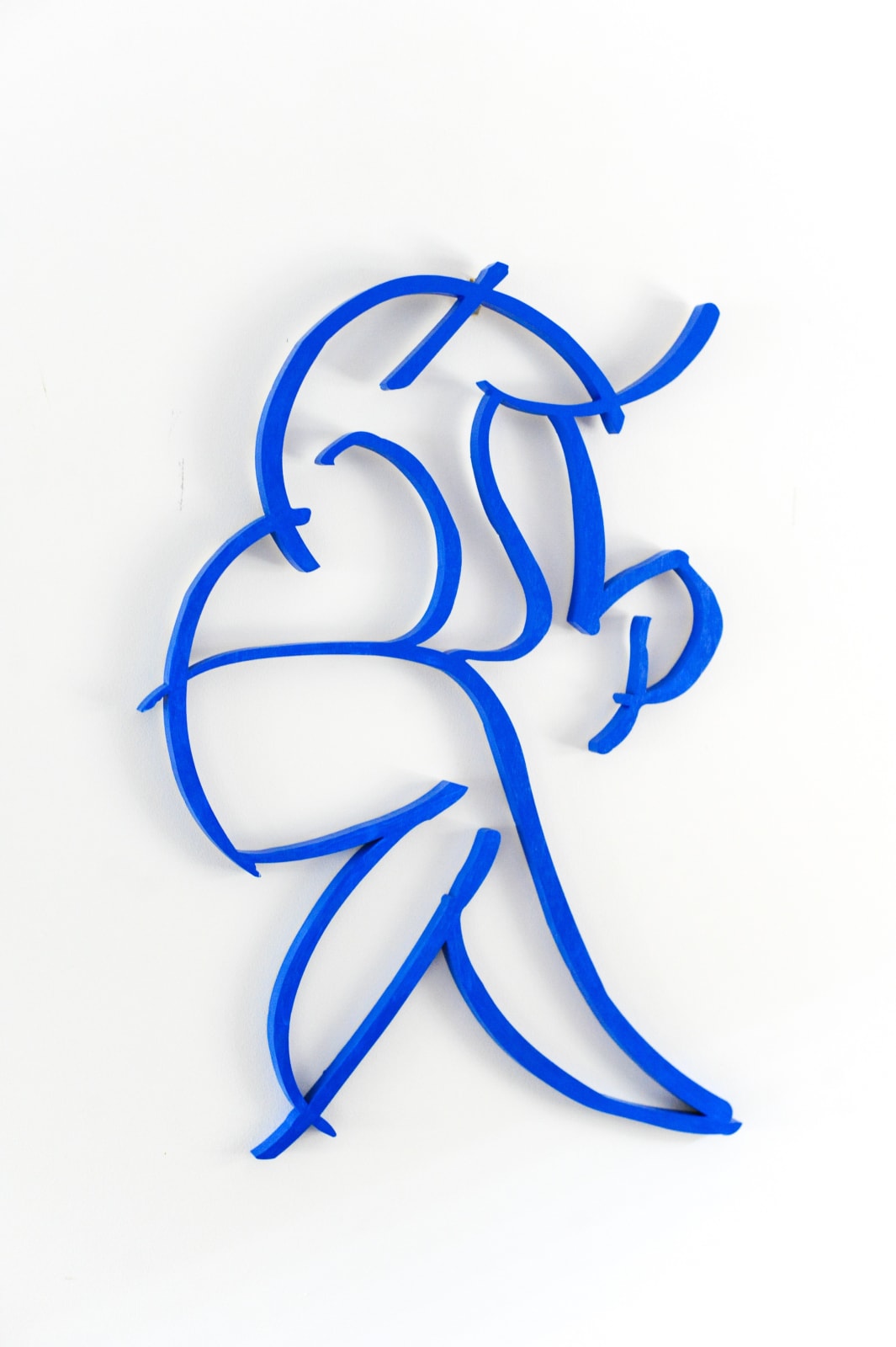 Seated nude with legs crossed , 2024