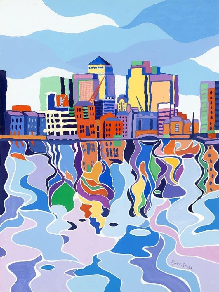 Canary Wharf Reflections