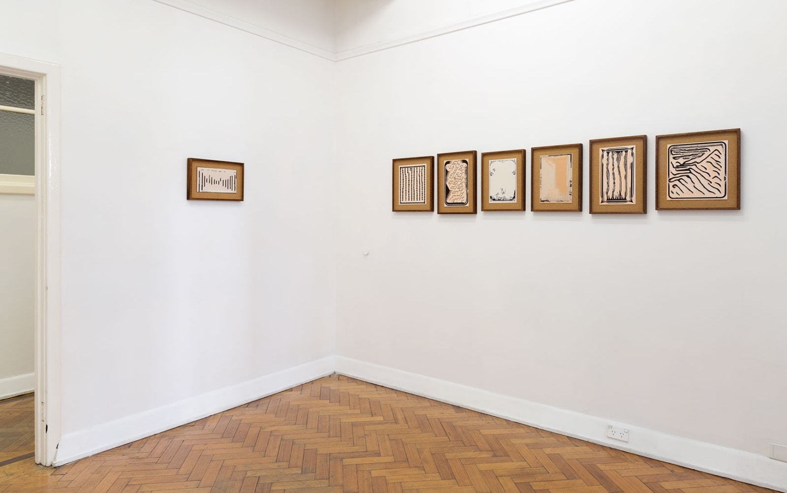 Tony Garifalakis: Information Discharge Systems, 2018 Installation view