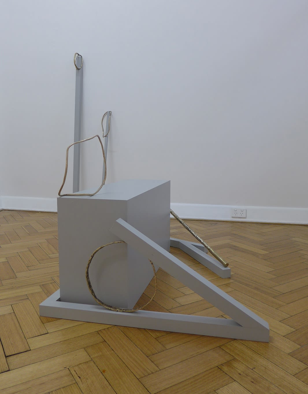 Bianca Hester, Hold, 2014 Installation view