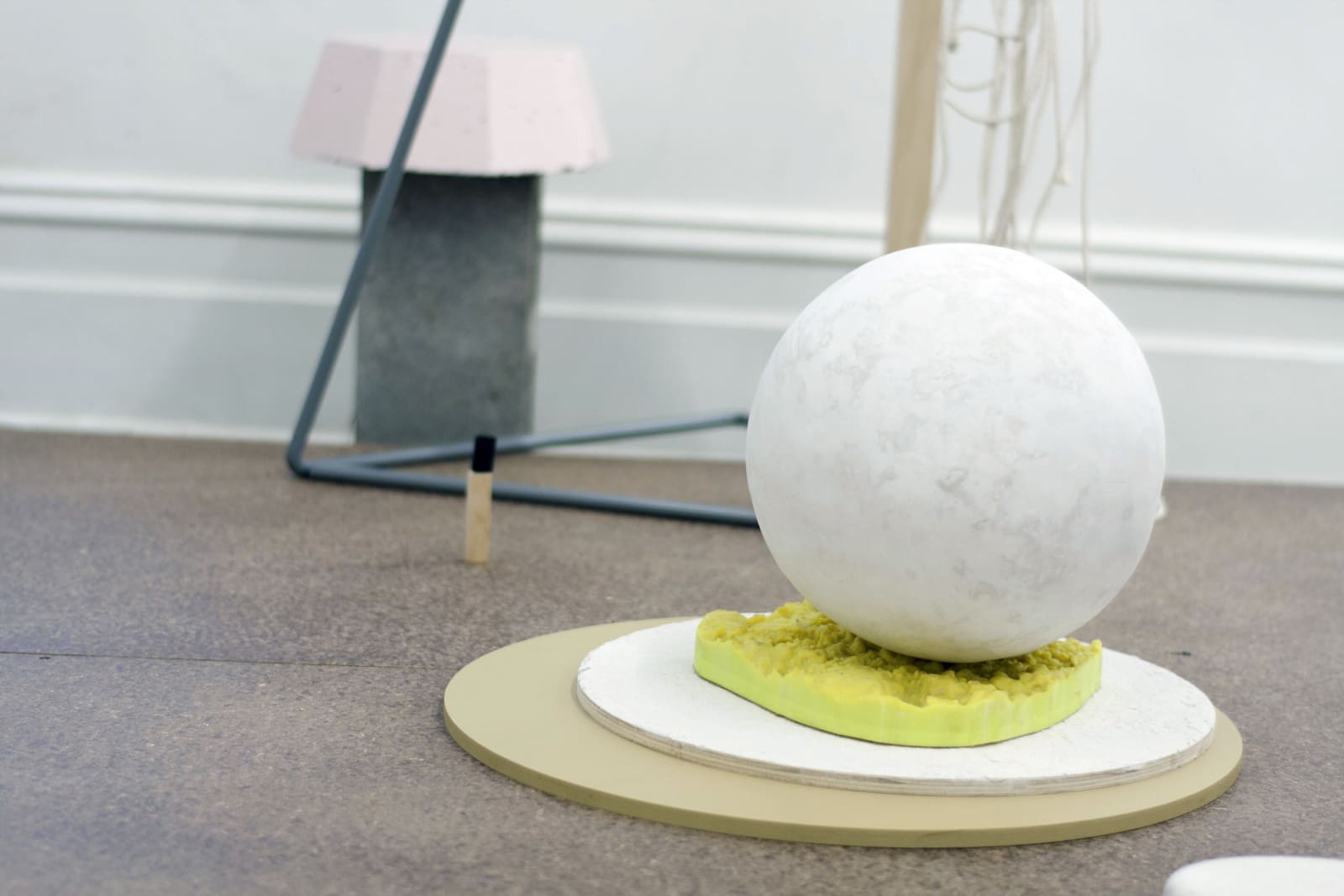 Bianca Hester, these circumstances: temporarily generating forms, improvising encounters, 2011 Installation view Photo: Kelly Schmidt