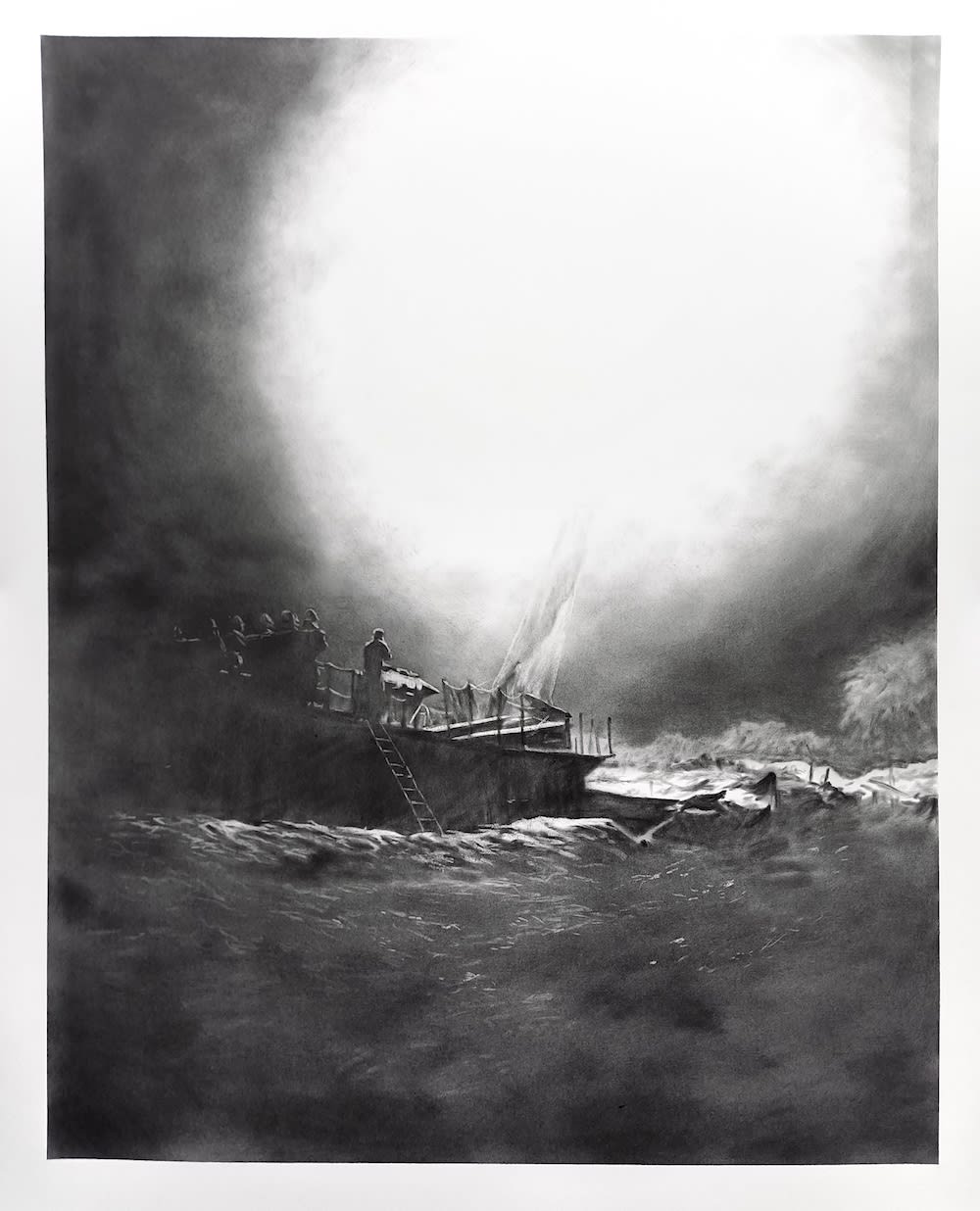 Nidhal Chamekh, Bombardement naval, 2021