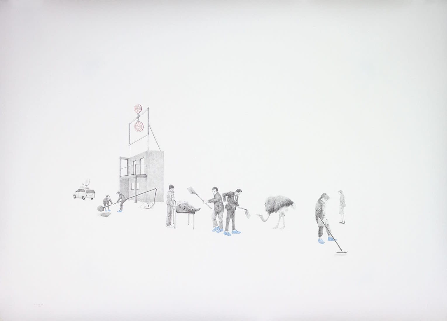 Massinissa Selmani, Untitled 5 (no plan is foolproof), 2019