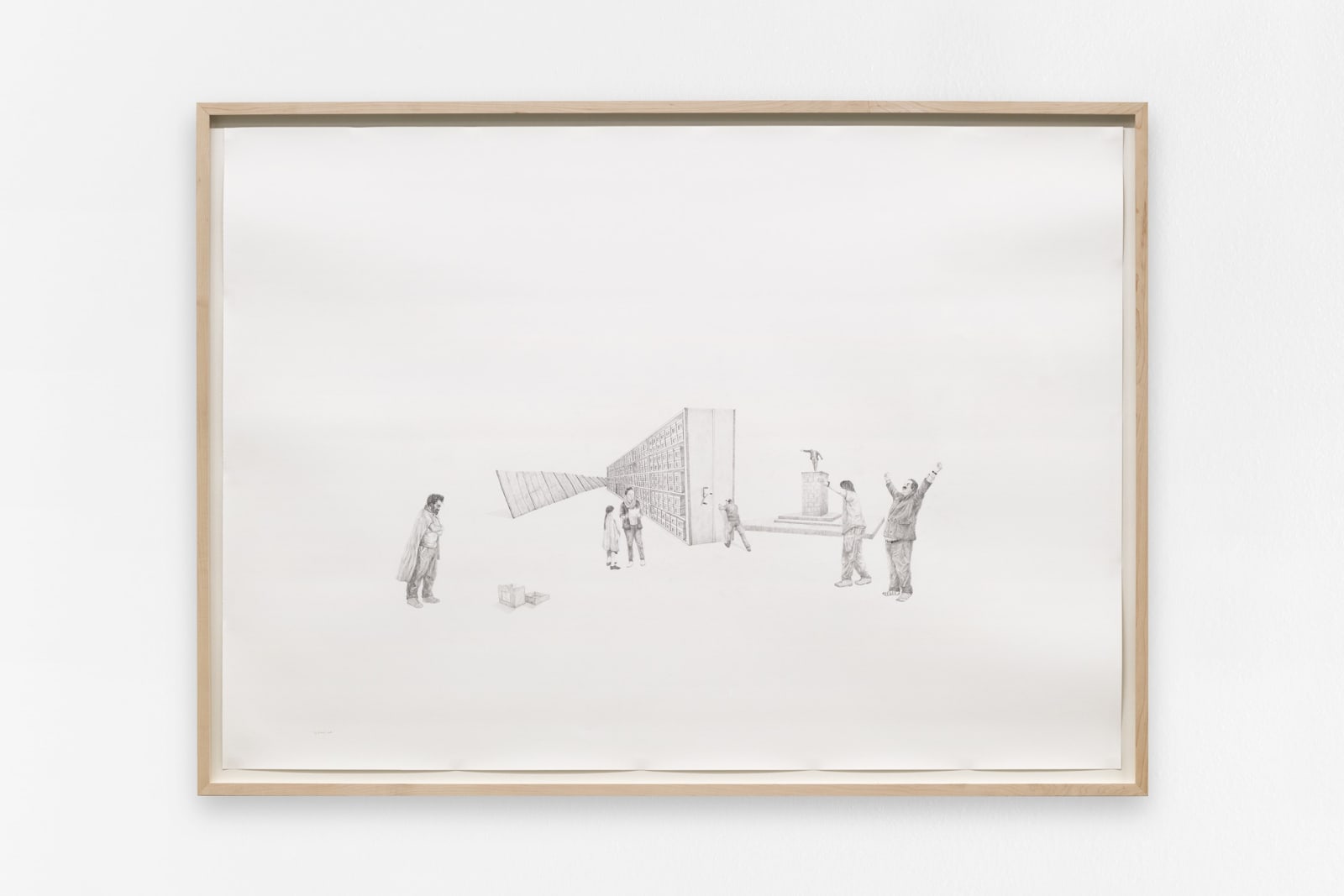 Massinissa Selmani, Les Barricades Finissent Au Ciel No. I , II & III , 2017/2018