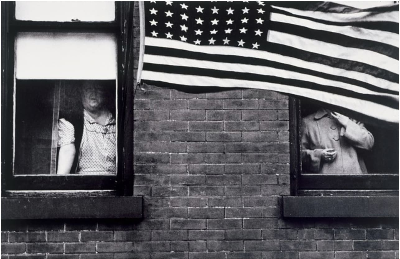 Parade Hoboken, New Jersey, 1955. From The Americans © Robert Frank
