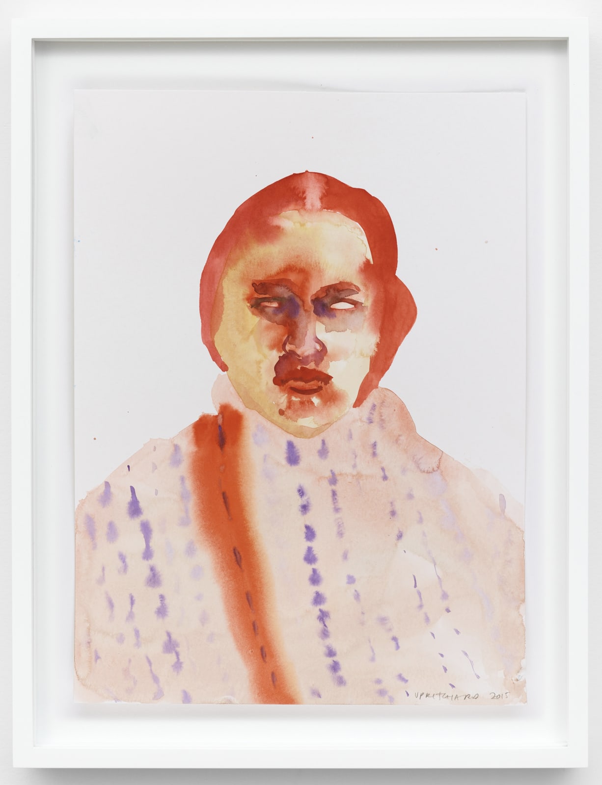 Francis Upritchard, Red Face Woman, 2018