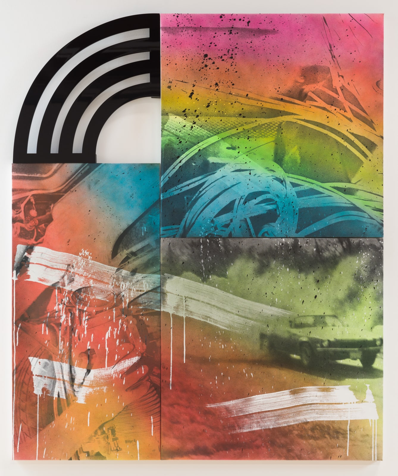 Wendy White, Burnout, 2019