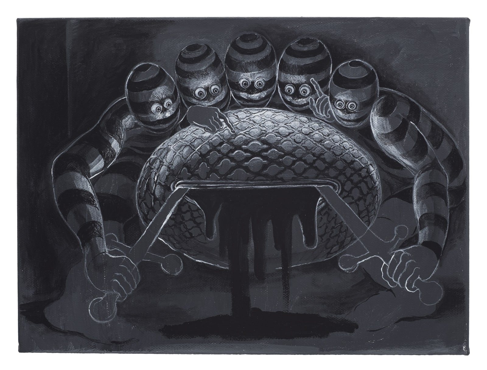Trenton Doyle Hancock, Letting, 2015