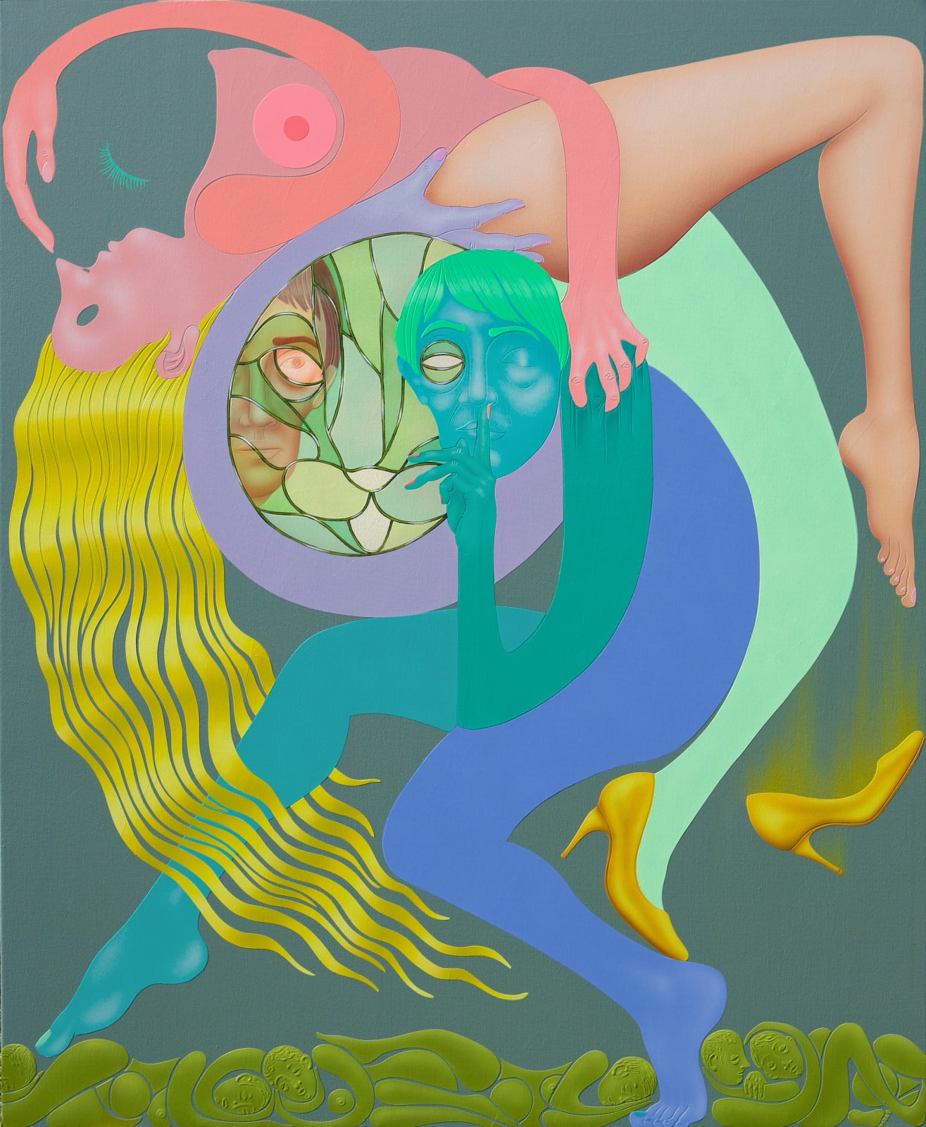 Wendell Gladstone, Cat Walk, 2017