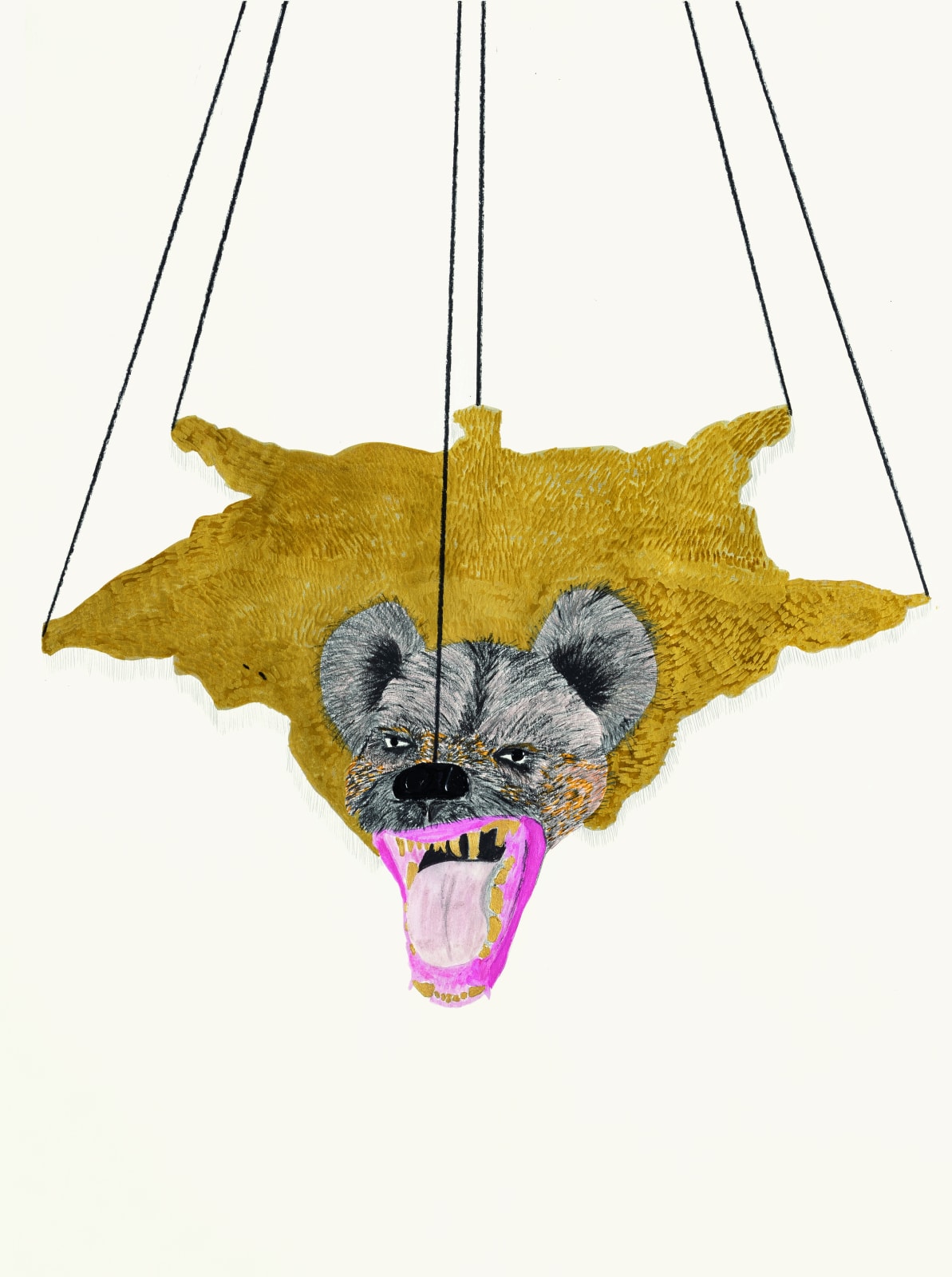 Elham Rokni, Better to Be Eaten by Your Own Village’s Hyena!, 2017
