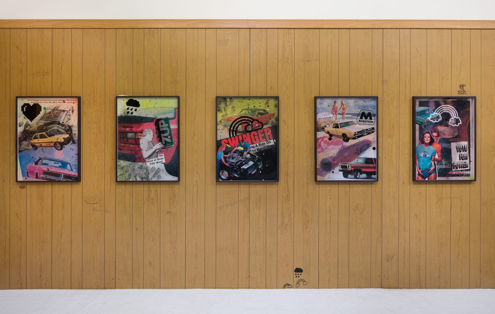 Wendy White, Vote for Power, 2019