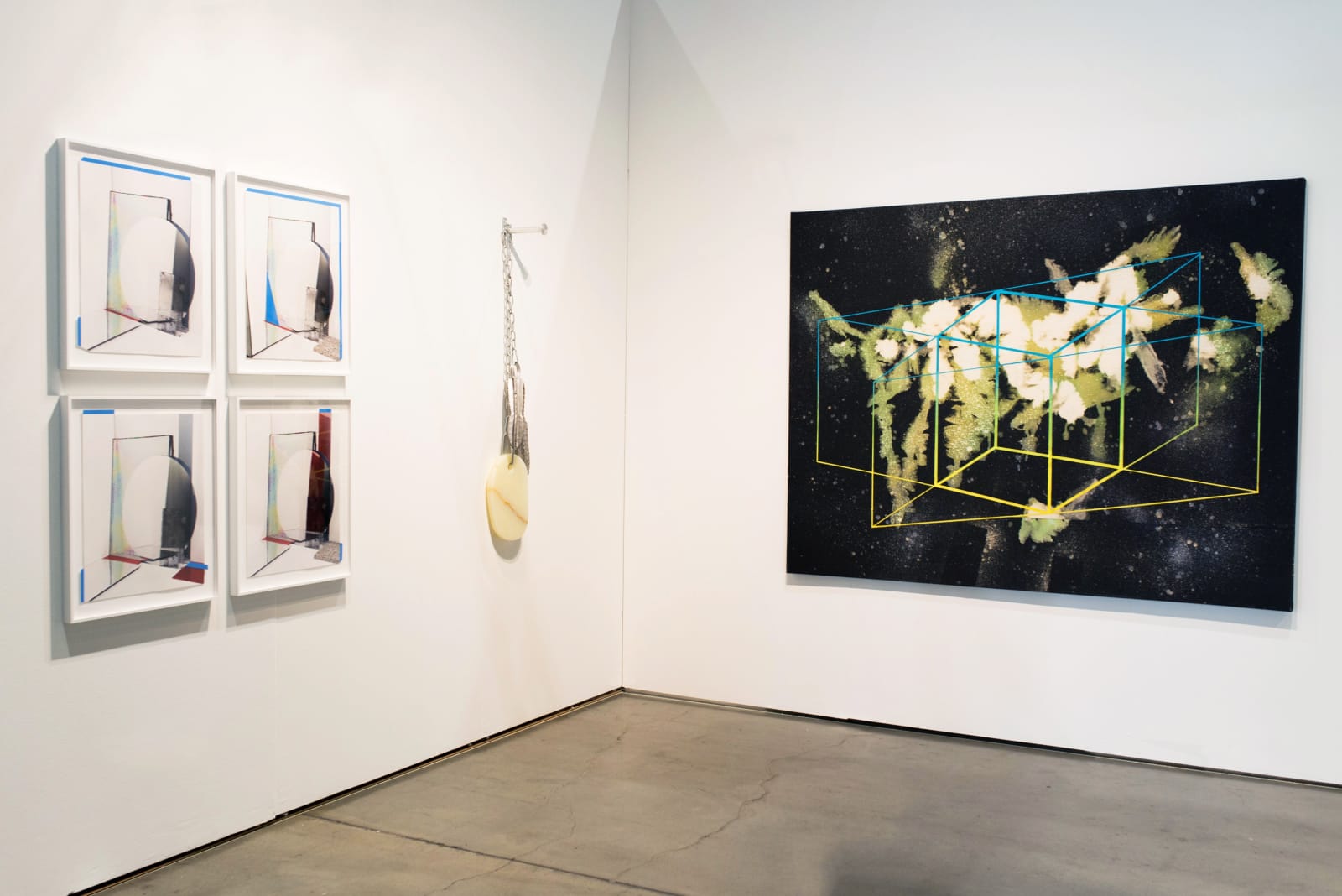 Theodore Boyer, Phillip Maisel, and Fay Ray, Seattle Art Fair, 2017