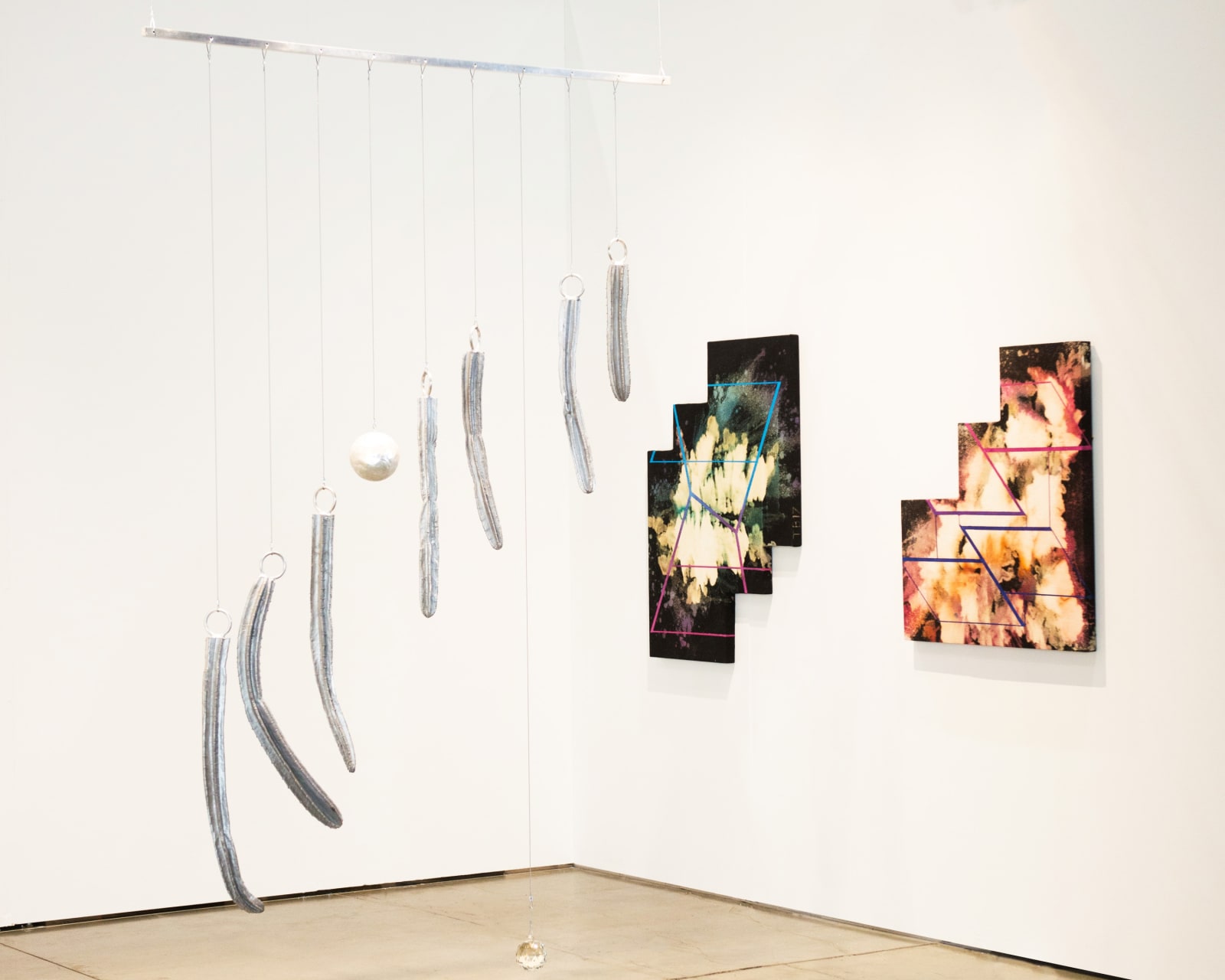 Theodore Boyer, Phillip Maisel, and Fay Ray, Seattle Art Fair, 2017