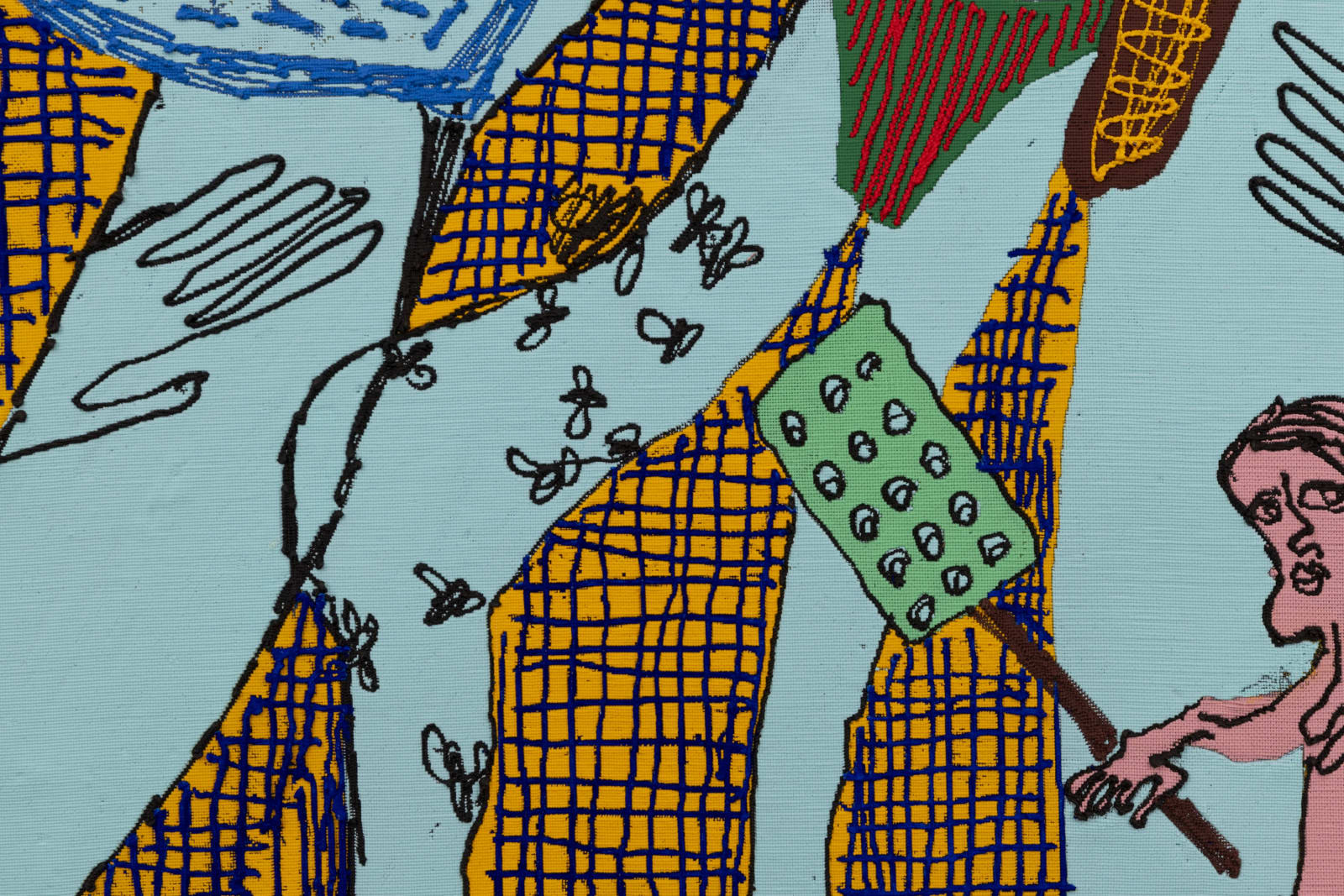 Summer Wheat. Sand Castles, detail