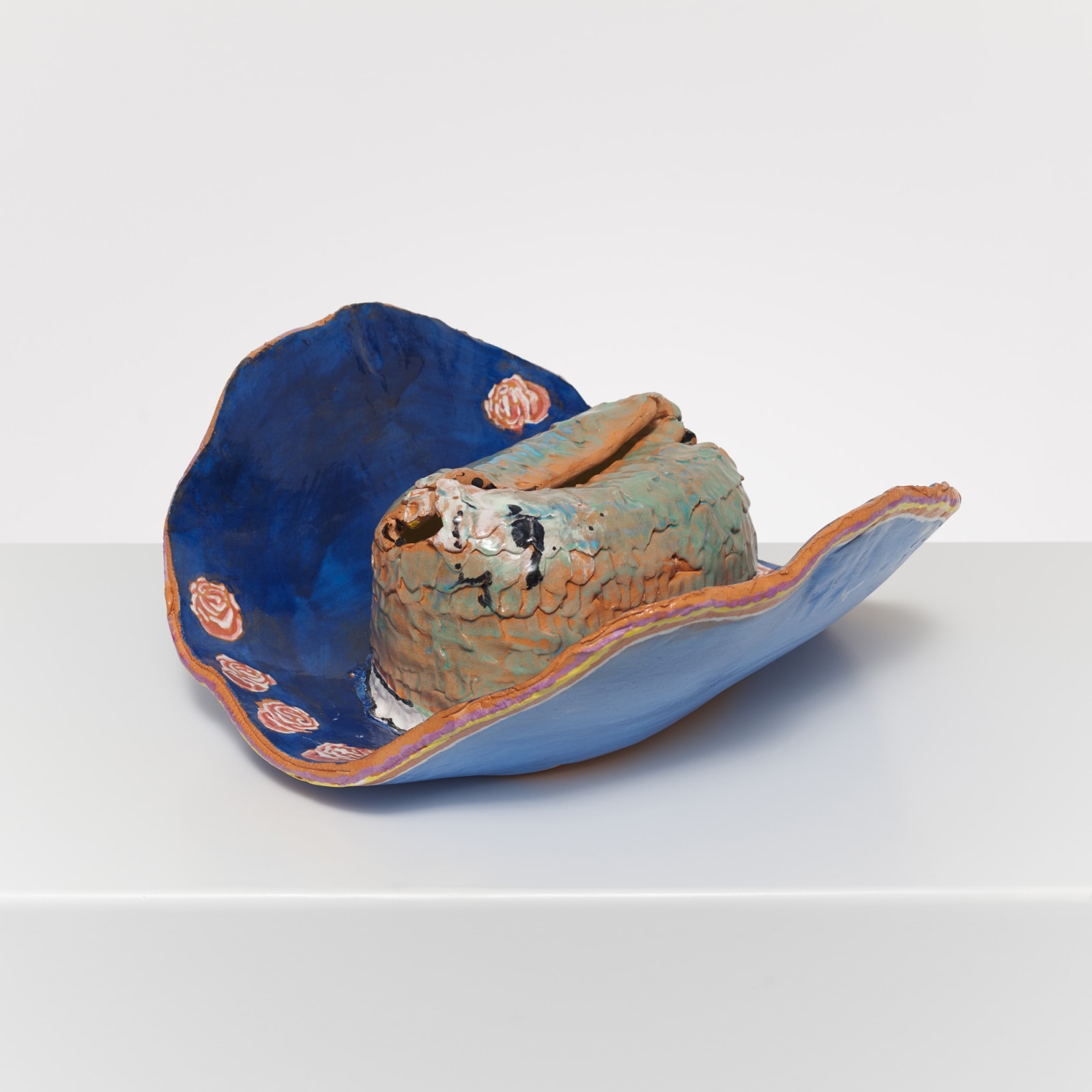 Ken Taylor, Sombrero Ceramic Aqua, 2021