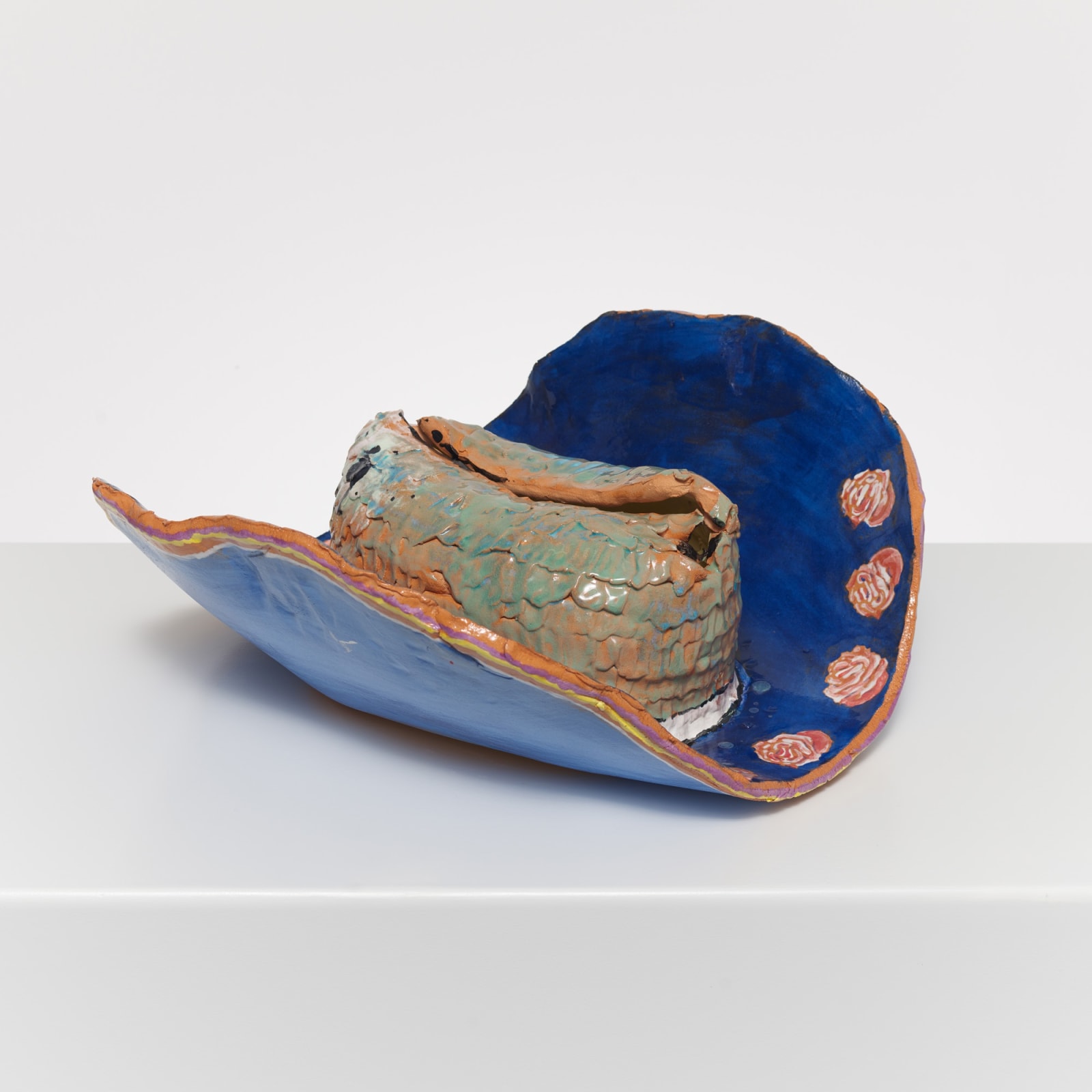 Ken Taylor, Sombrero Ceramic Aqua, 2021