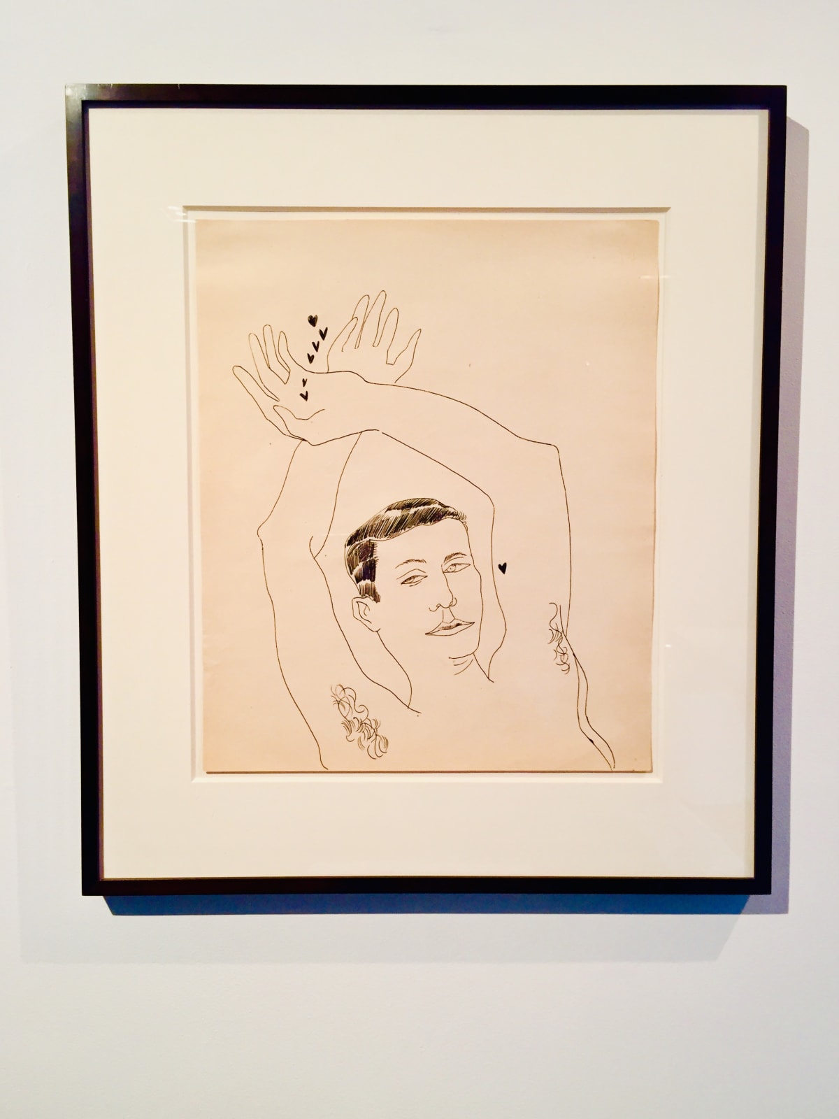 Andy Warhol's original drawing. All enquiries to Simon Oldfield.