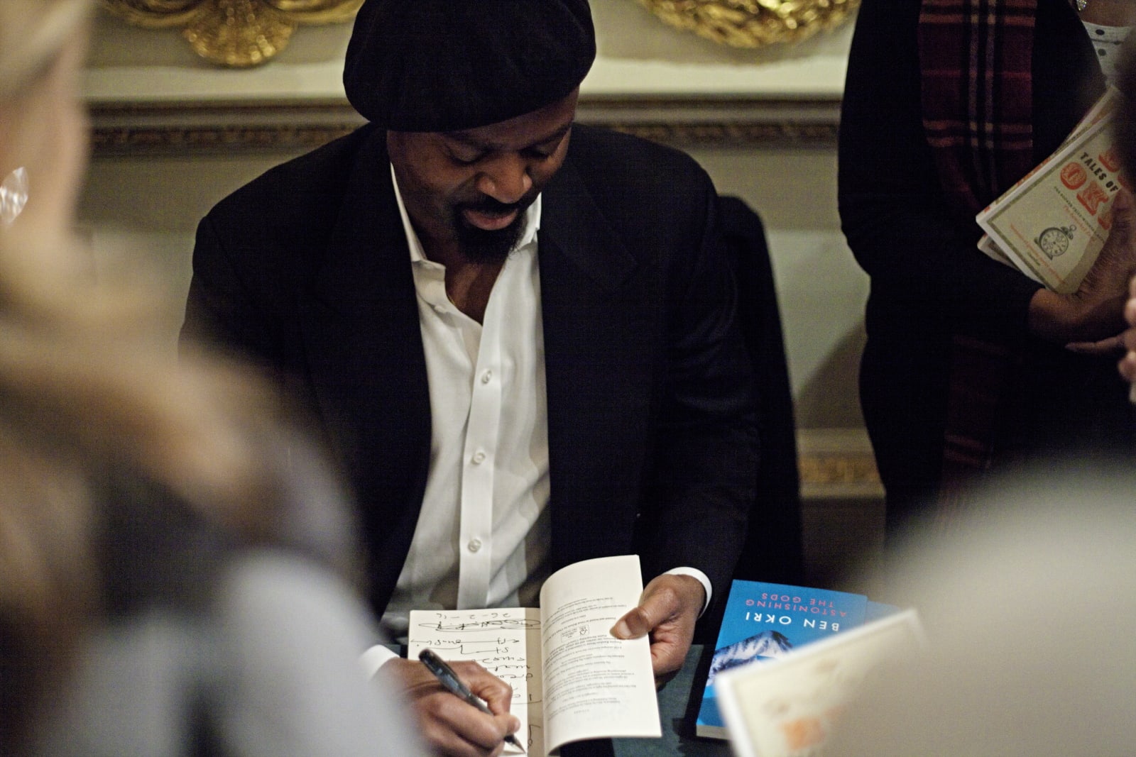 Ben Okri at Pin Drop at the Royal Academy of Arts