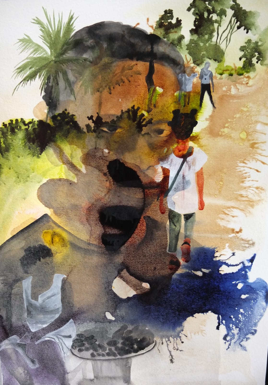Leslie Amine , Sans titre , 2019