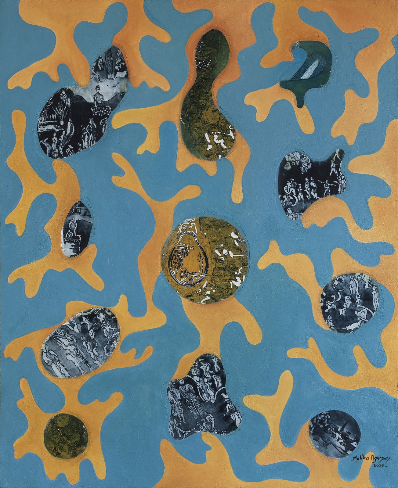 Malika Agueznay, Composition, 2020