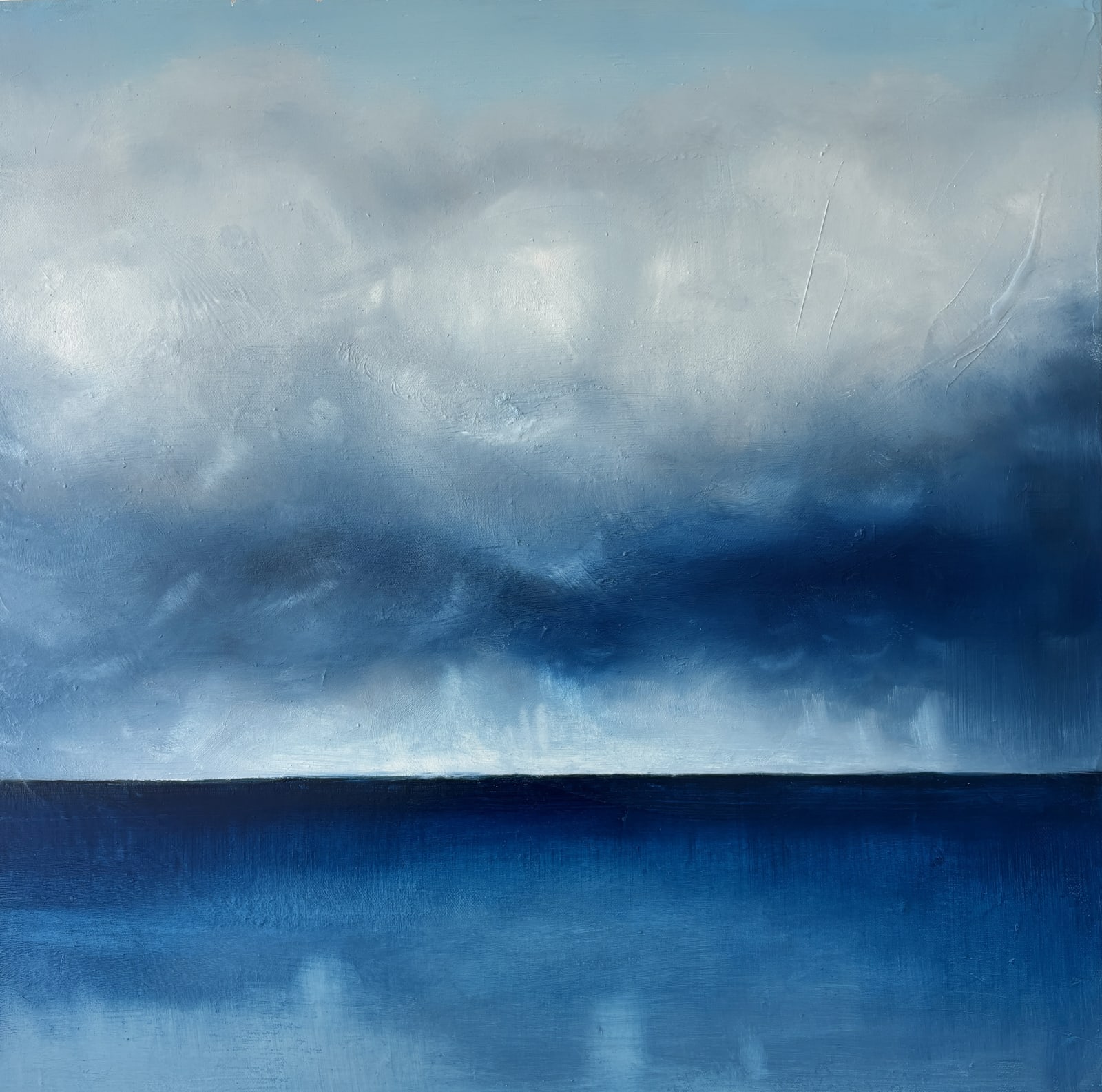 Manor-Gallery-Sophia-Lynch-Riviera-Italy-Sea-Cloud-Sky-Mountain-Painting
