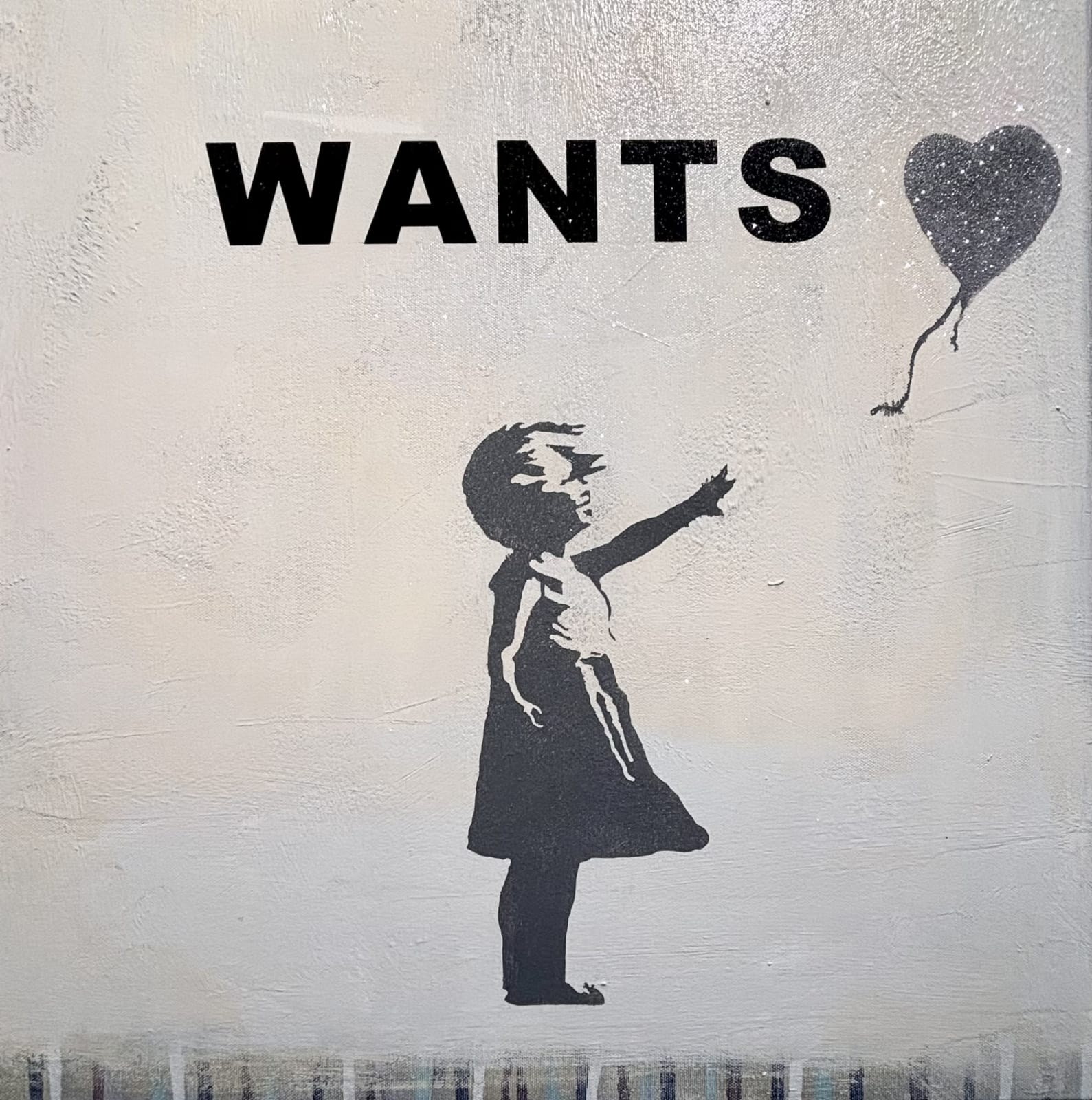 Storm, THE HEART WANTS - BANKSY