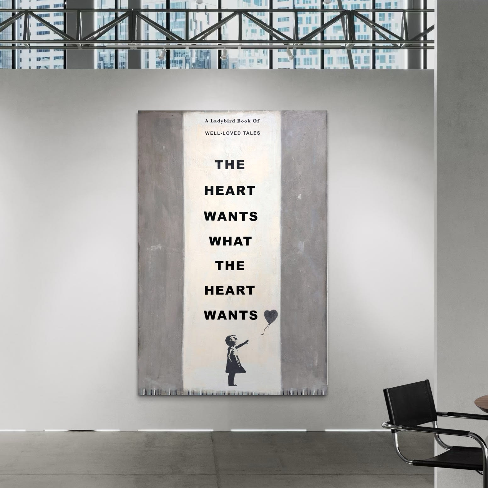 Storm, THE HEART WANTS - BANKSY