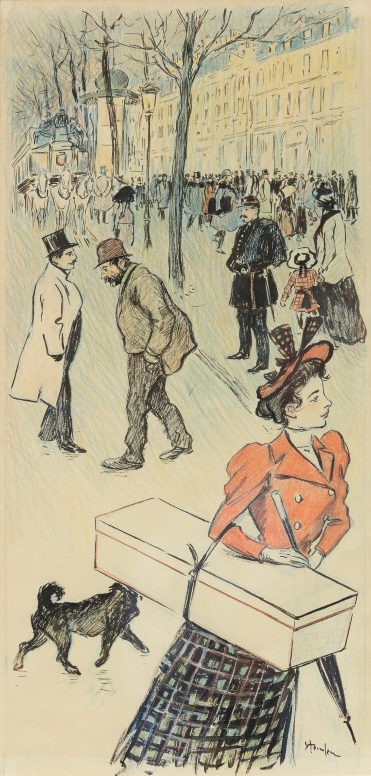 Théophile Steinlen, Sur le Boul’vard