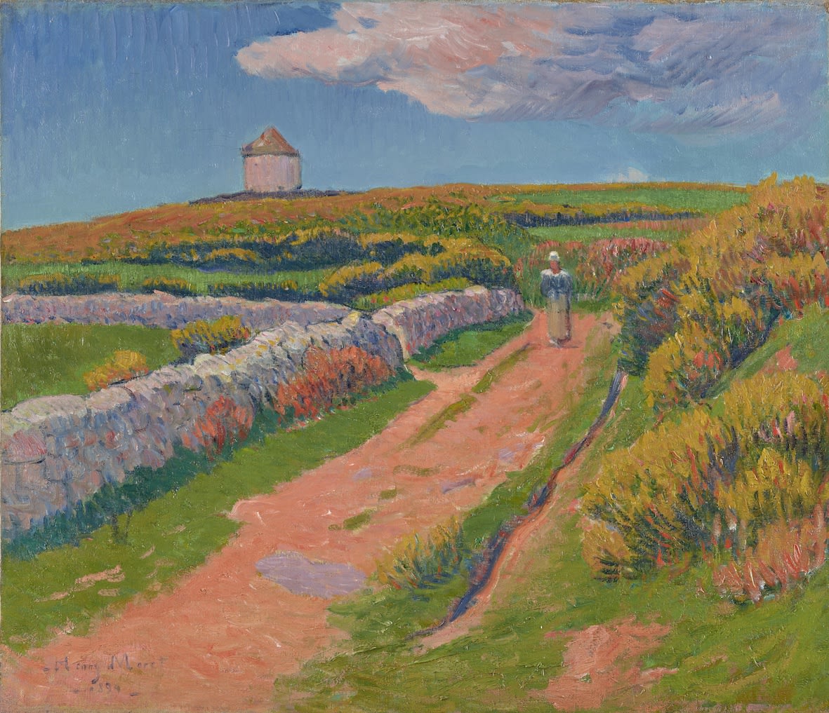 Henry Moret, Le chemin rose, 1894