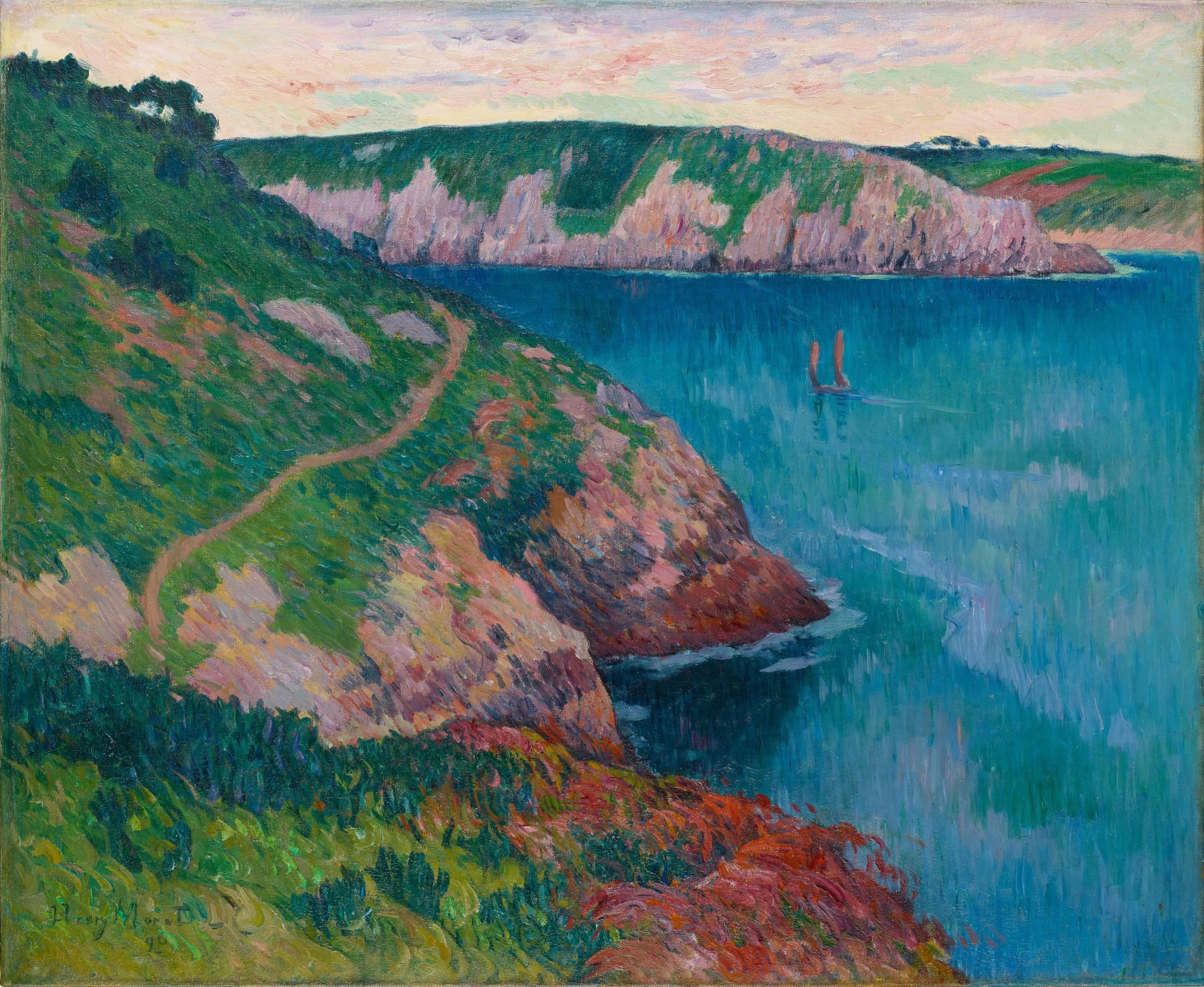 Henry Moret, La Rivière de Belon, 1896