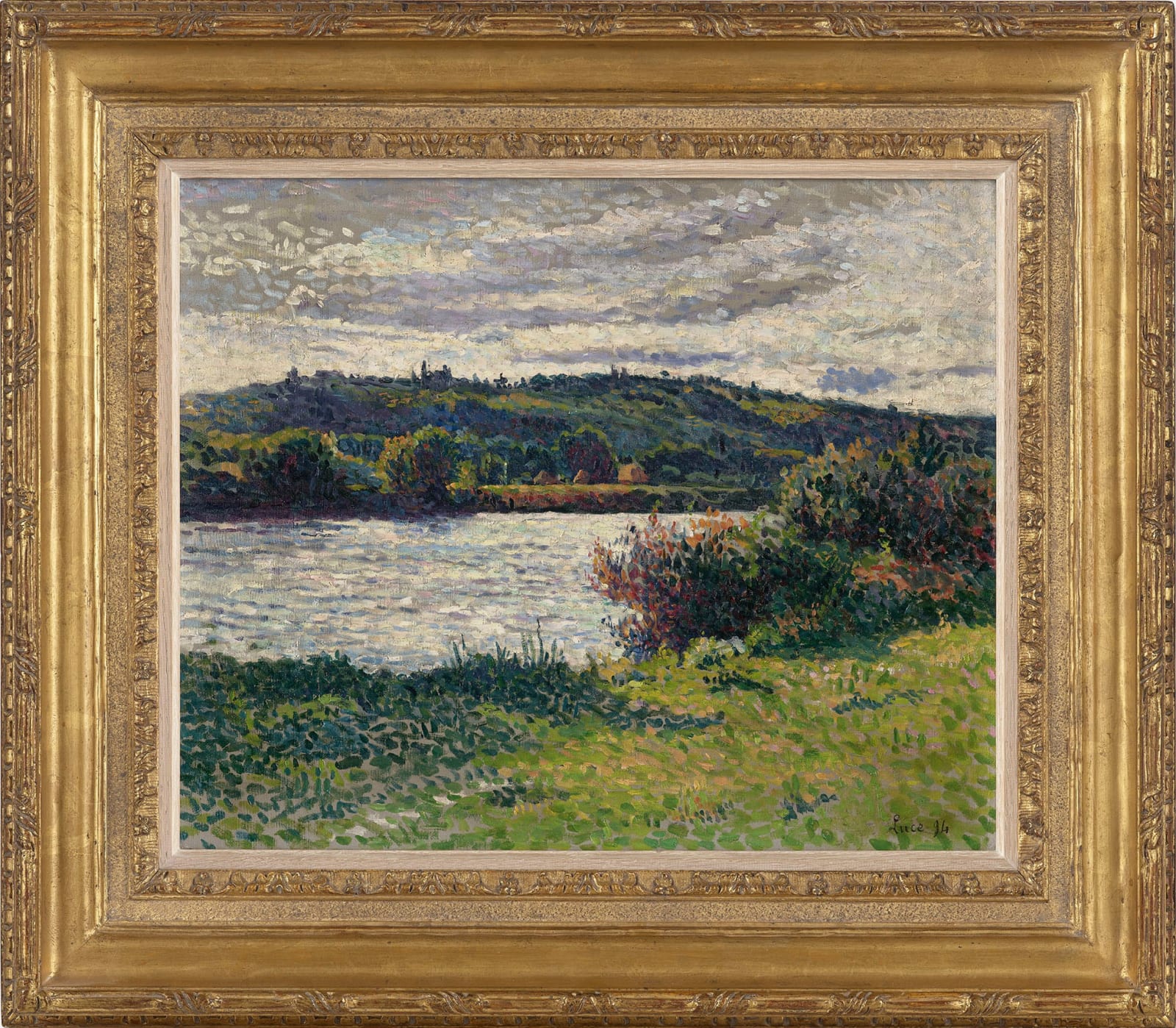 Maximilien Luce, La Seine aux Grésillons, 1894