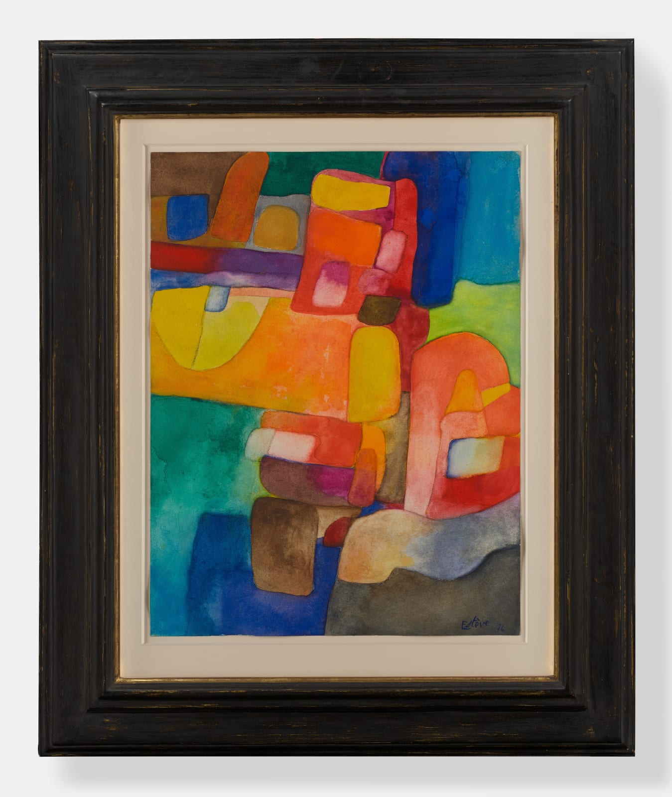 Maurice Estève, 15, Sans Titre, 1974
