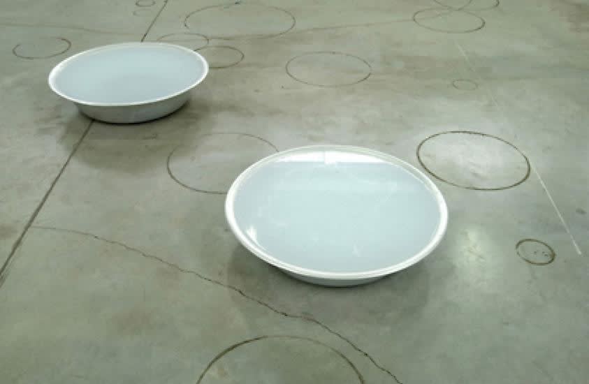 Rivane bowls on floor