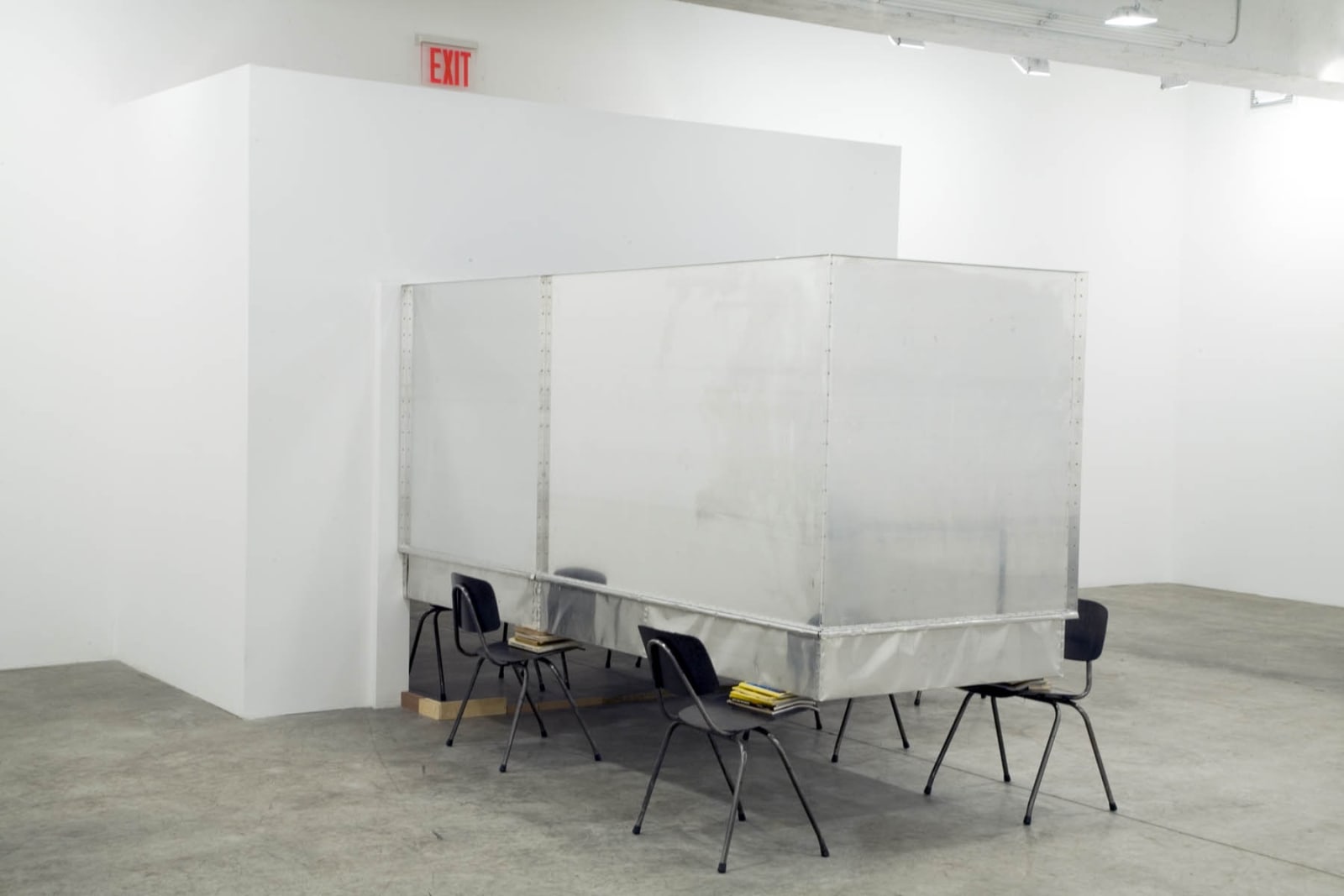 image of Manders sculpture, installation at TBG