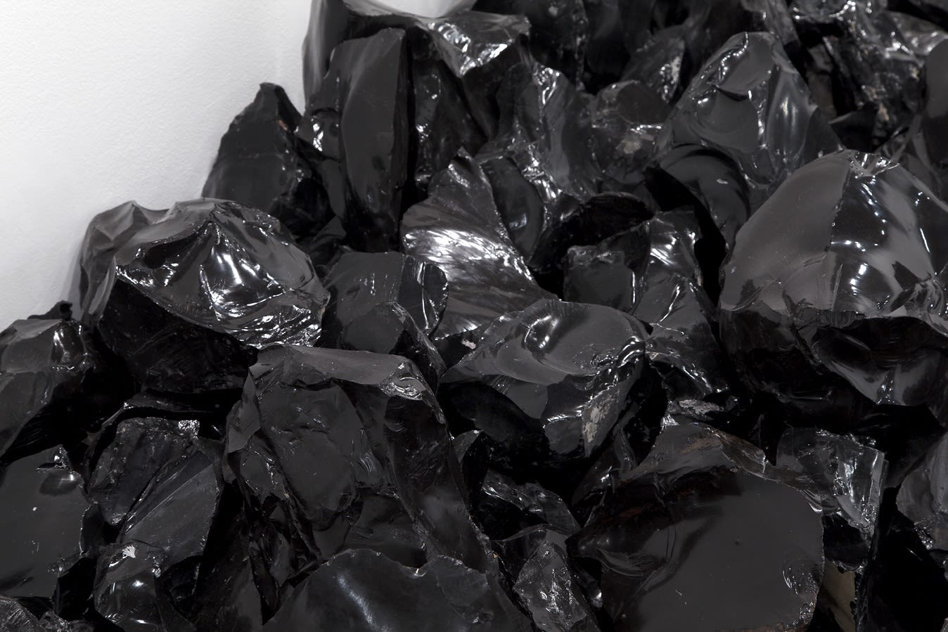 Eliasson installation of lava rock