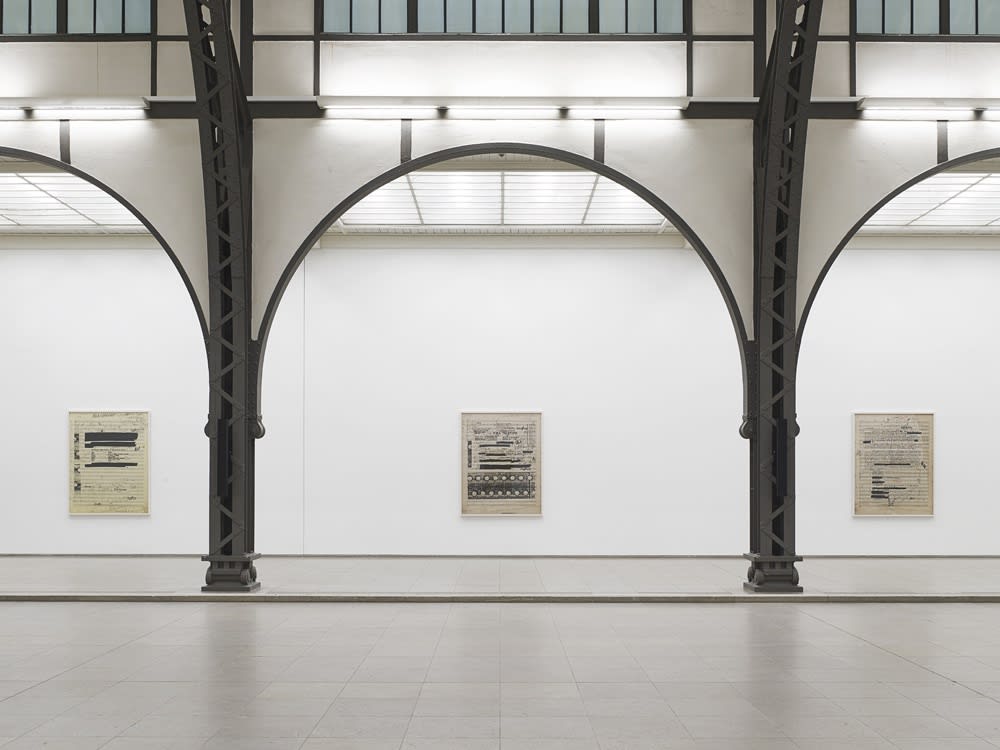 Susan philipsz installation with part file score photographs