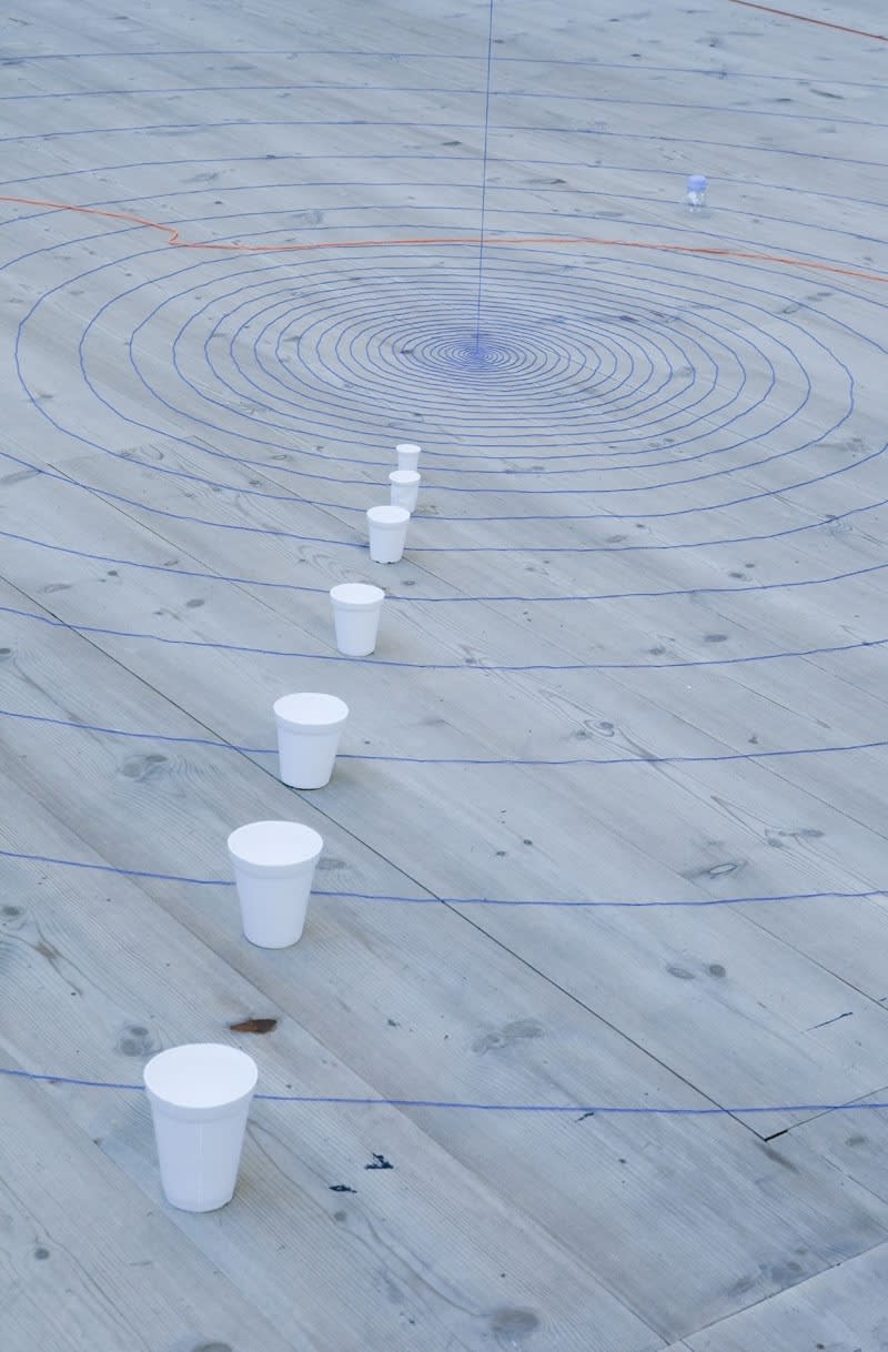 Image of a sculpture made of multiple objects