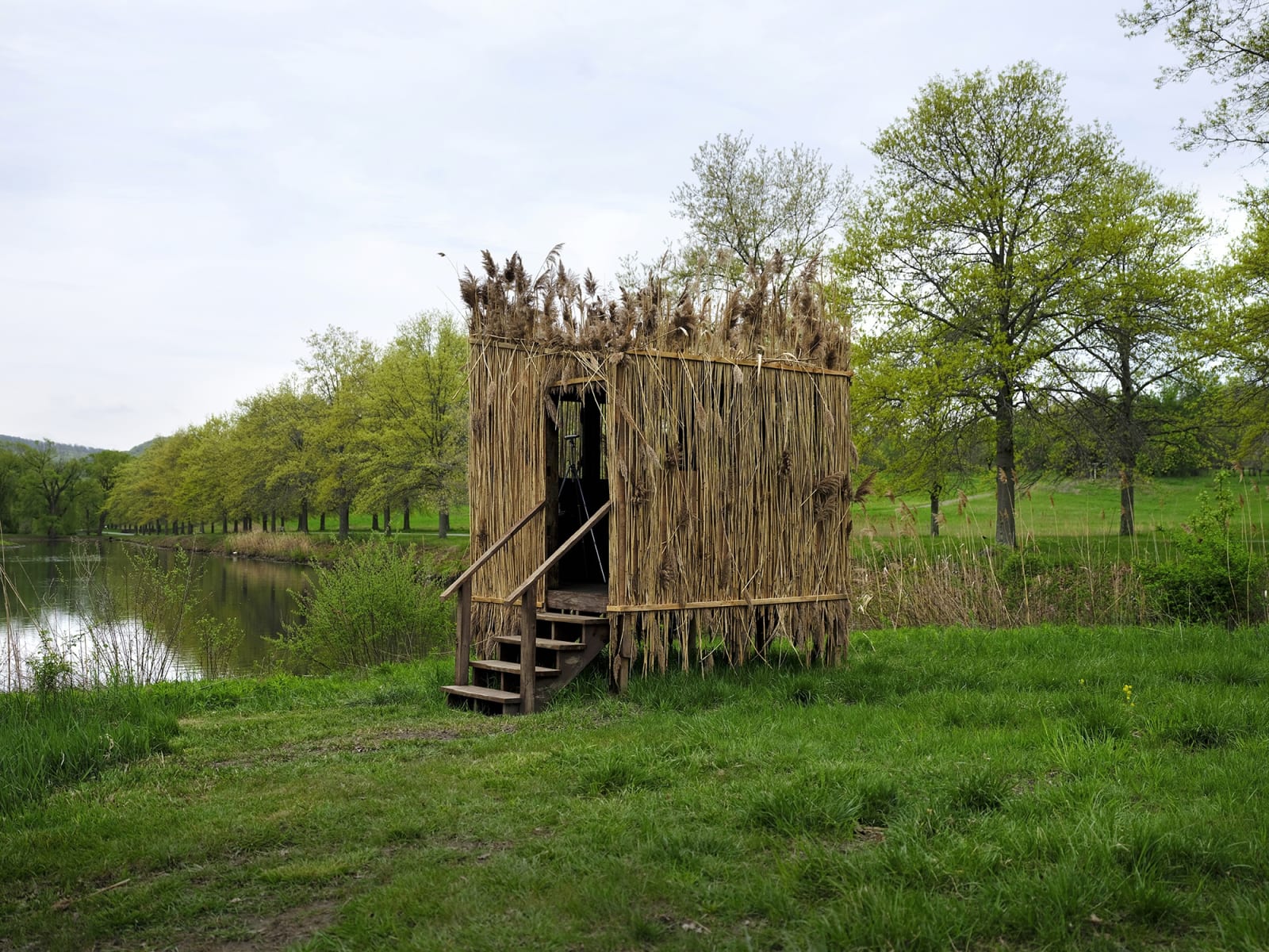 Image of Mark Dion follies at Storm King