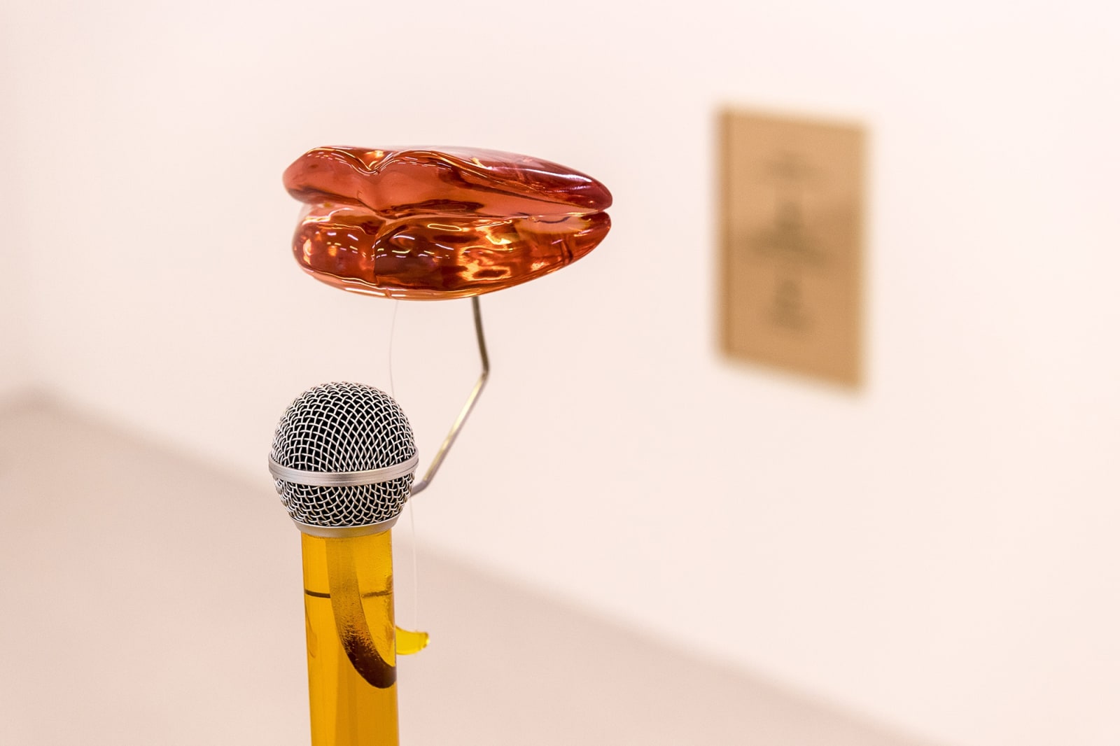 Image of Slavs and Tatars lip microphone