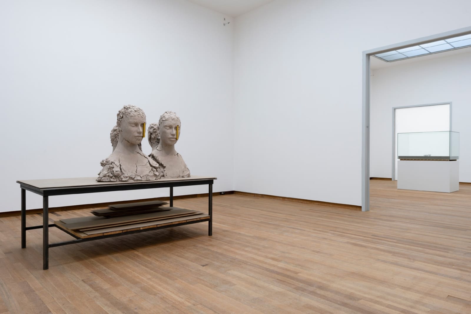 Image of Installation view of Mark Manders exhibition at Bonnefanten Museum
