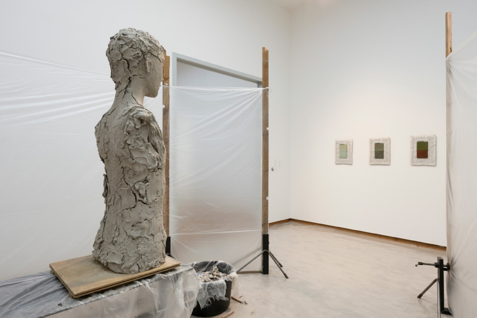 Image of Installation view of Mark Manders exhibition at Bonnefanten Museum