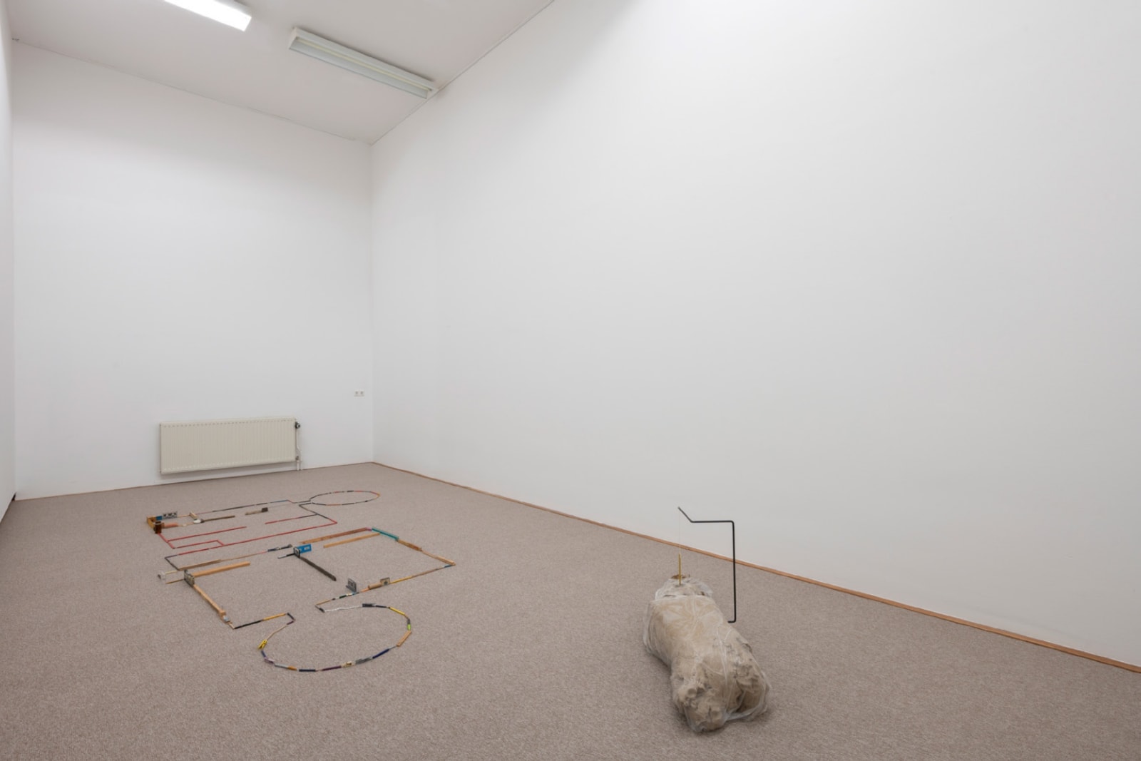 Image of Installation view of Mark Manders exhibition at Bonnefanten Museum