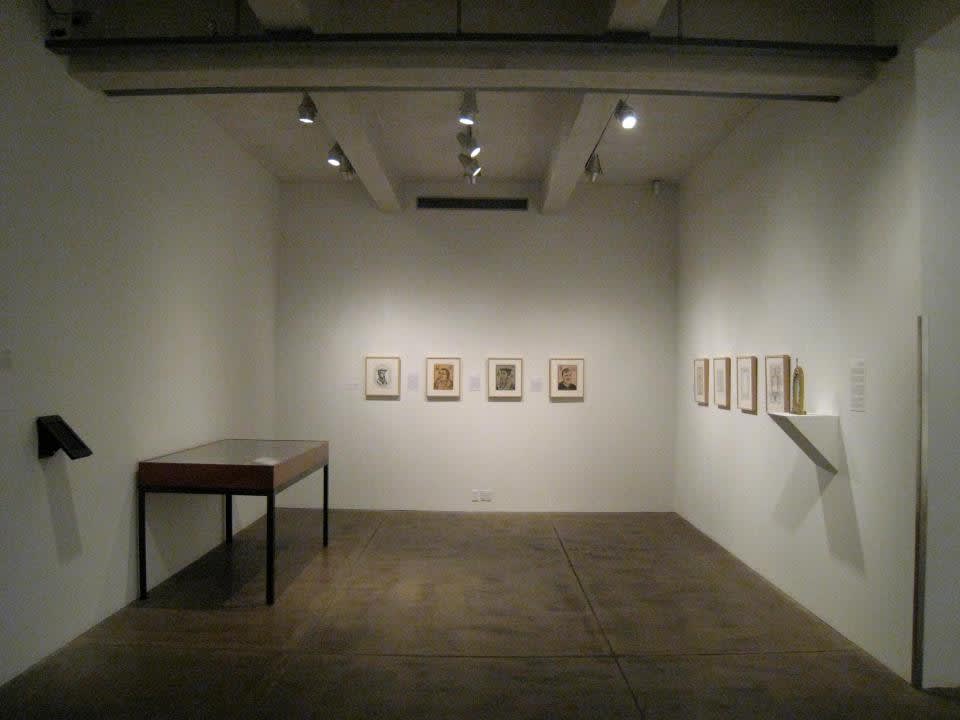 image of Jeffrey Vallance installation with altar and relics