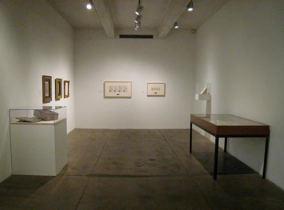 image of Jeffrey Vallance installation with altar and relics