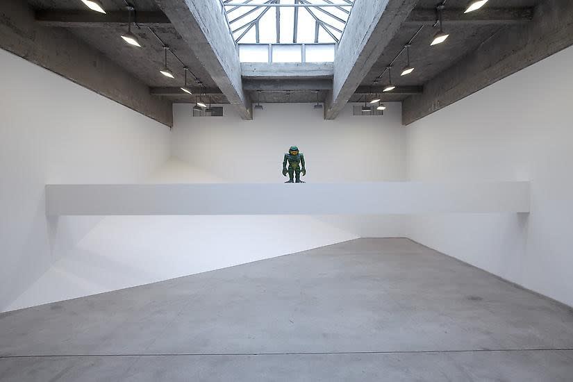 Haim Steinbach installation view of creature