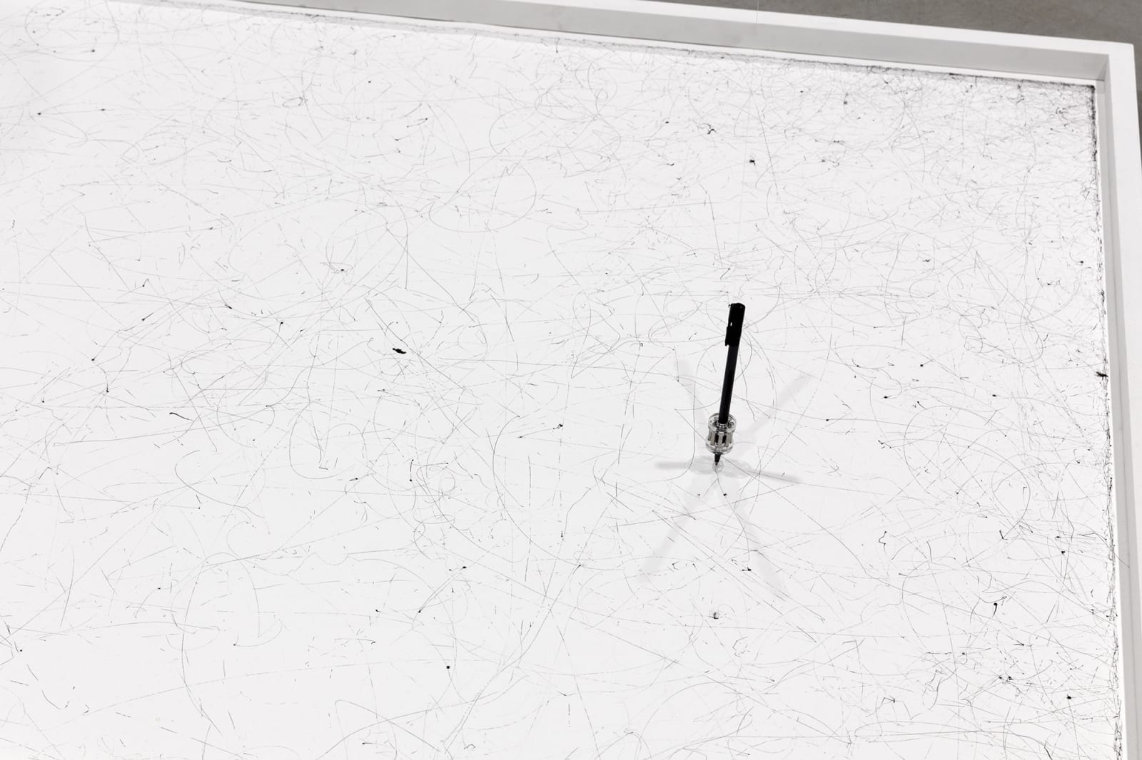 installation image of Saraceno exhibition at Palais de Tokyo