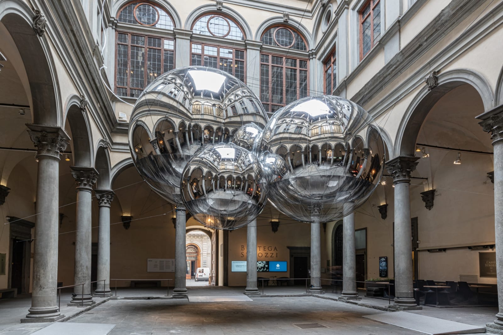 image of Saraceno biosphere sculpture