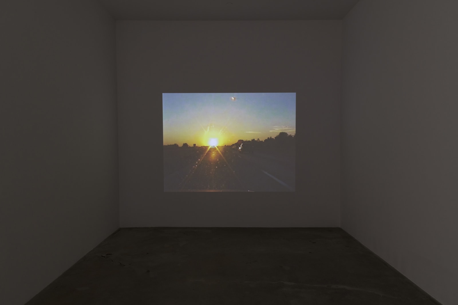 Installation view of Living in a lightbulb.