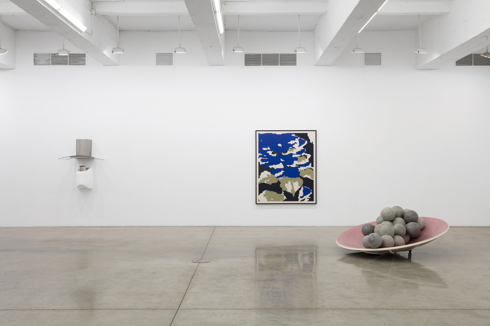 Installation view of Pine Barren.