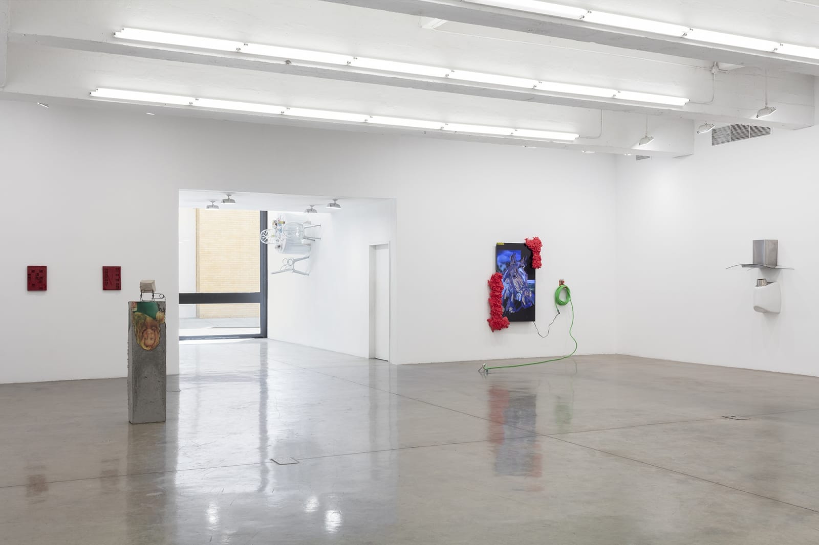 Installation view of Pine Barren.